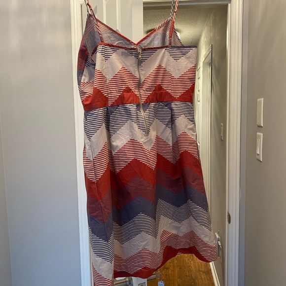 Chevron linen dress - Picture 2 of 4